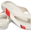 Crocs LiteRide Colorblock Terlikler “Beyaz Kırmızı” 205625-6PL
