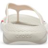 Crocs LiteRide Colorblock Terlikler “Beyaz Kırmızı” 205625-6PL