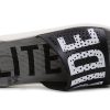 Crocs LiteRide LOGO Unisex Siyah Terlik “Siyah Beyaz” 205562-066