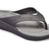Crocs LiteRide Minimalist Plaj Terlikleri Koyu Gri 205182-0DD