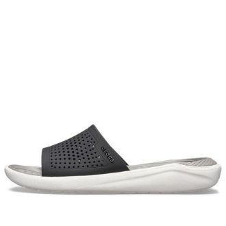 Crocs LiteRide Moda Terlikleri Unisex açık gri 205183-05M