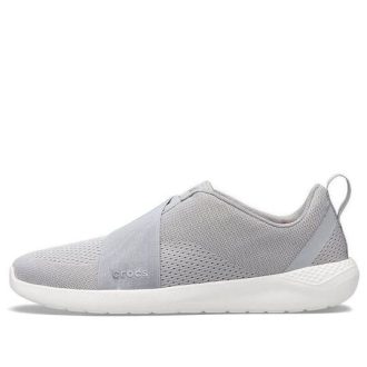 Crocs LiteRide Modform Slip-On Ayakkabılar “Gri Beyaz” 206069-00J