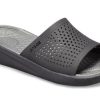 Crocs LiteRide Siyah Gri Sandaletler “Siyah Gri” 205183-0DD