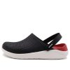 Crocs LiteRide Siyah Sandaletler “Siyah Beyaz” 204592-066