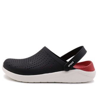 Crocs LiteRide Siyah Sandaletler “Siyah Beyaz” 204592-066