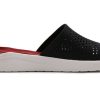 Crocs LiteRide Terlikler “Kırmızı Siyah Beyaz” 205183-066