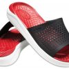 Crocs LiteRide Terlikler “Kırmızı Siyah Beyaz” 205183-066