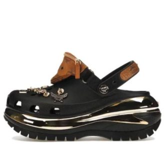 Crocs Mega Crush Clugs “Black Tan” 209357-001