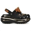 Crocs Mega Crush Clugs “Black Tan” 209357-001