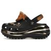 Crocs Mega Crush Clugs “Black Tan” 209357-001
