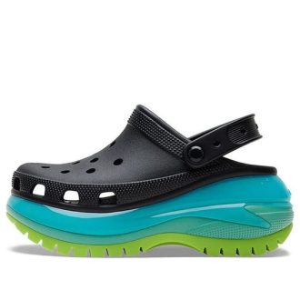 Crocs Mega Crush Clugs “Siyah Çok Renkli” 207988-0C4