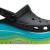 Crocs Mega Crush Clugs “Siyah Çok Renkli” 207988-0C4