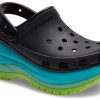 Crocs Mega Crush Clugs “Siyah Çok Renkli” 207988-0C4