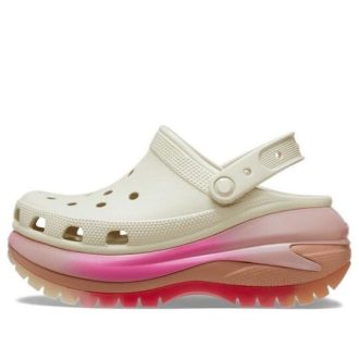 Crocs Mega Crush Color Dip Clog “Beyaz Pembe” 208988-2Y3