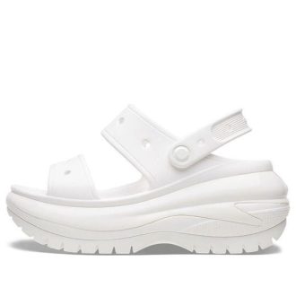 Crocs Mega Crush Sandalet “Beyaz” 207989-100