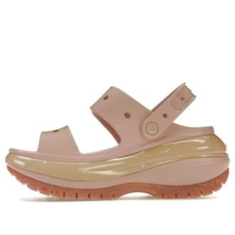 Crocs Mega Crush Sandaletler “Pembe Kil” 207989