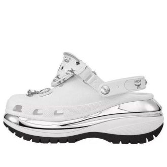 Crocs Mega Crush Terlik “Beyaz Gümüş” 209357-100
