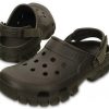 Crocs Minimalist Aşınmaya Dayanıklı Rahat Spor Unisex Kahverengi Sandaletler 202651-23B