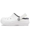 Crocs Çocuk Crocs Klasik Clog Spor Sandaletler “Beyaz Gri” 203506-10M