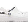 Crocs Çocuk Crocs Klasik Clog Spor Sandaletler “Beyaz Gri” 203506-10M