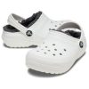 Crocs Çocuk Crocs Klasik Clog Spor Sandaletler “Beyaz Gri” 203506-10M