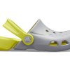 Crocs Çocuk Crocs Klasik Clog Spor Sandaletler “Gri Yeşil” 10400-06T