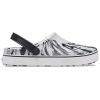Crocs Off Court Clogs “Mermer Beyaz Siyah” 208601-066