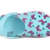 Crocs (PS) 4 Baskılı Açık Hava Düz Topuklu Plaj Spor Mavi Sandaletler 206178-4O9