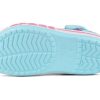 Crocs (PS) 4 Baskılı Açık Hava Düz Topuklu Plaj Spor Mavi Sandaletler 206178-4O9