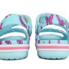 Crocs (PS) Büyük Baskılı Crocs Sandaletler “Buz Mavisi” 206262-4O9