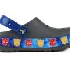 Crocs (PS) CFL Transformers Bnd Lt Slate Graffiti Outdoor Günlük Gri Sandaletler 205501-0DA