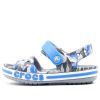 Crocs (PS) Desenli Açık Gri Sandalet 205735-007