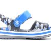Crocs (PS) Desenli Açık Gri Sandalet 205735-007