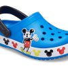 Crocs (PS) Disney Mickey Outdoor Düz Topuklu Spor Mavi Sandaletler 206307-4JL