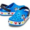 Crocs (PS) Disney Mickey Outdoor Düz Topuklu Spor Mavi Sandaletler 206307-4JL