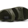 Crocs (PS) Düz Günlük Ordu Yeşili Sandaletler 14854-309