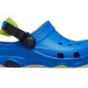 Crocs (PS) Düz Topuklu Mavi Sandaletler 207011-4JL
