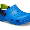 Crocs (PS) Düz Topuklu Mavi Sandaletler 207011-4JL