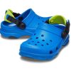 Crocs (PS) Düz Topuklu Mavi Sandaletler 207011-4JL
