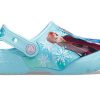 Crocs (PS) Frozen Baskılı Açık Hava Düz Topuklu Spor Mavi Sandaletler 207078-4O9