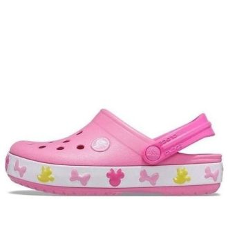 Crocs (PS) Fun Lab Mickey Lights Terlik “Pembe Çok Renkli” 207459-669