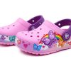 Crocs (PS) Funny Butterfly Outdoor Düz Topuklu Spor Pembe Sandalet 205649-6I2