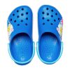 Crocs (PS) Funny Shark Küçük Crocs Outdoor Düz Topuklu Plaj Spor Mavi Sandaletler 206704-4JL