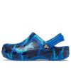 Crocs (PS) Kamuflaj Baskılı Plaj Mavisi Sandaletler 205813-4JL
