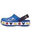 Crocs (PS) Küçük Crocs Mickey Cozy Kaymaz Spor Mavi Sandaletler 204992-4GX
