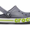 Crocs (PS) Küçük Crocs Outdoor Beach Sports Gri Yeşil Sandaletler “Gri Yeşil” 205100-025