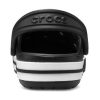 Crocs (PS) Küçük Crocs Outdoor Düz Topuklu Plaj Sporları Siyah Beyaz Sandalet “Siyah Beyaz” 205100-001