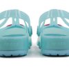 Crocs (PS) Küçük Crocs Outdoor Düz Topuklu Spor Buz Mavisi Sandaletler 205534-4O9