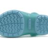 Crocs (PS) Küçük Crocs Outdoor Düz Topuklu Spor Buz Mavisi Sandaletler 205534-4O9