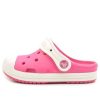 Crocs (PS) Küçük Crocs Outdoor Düz Topuklu Spor Pembe Sandaletler 202282-6MI